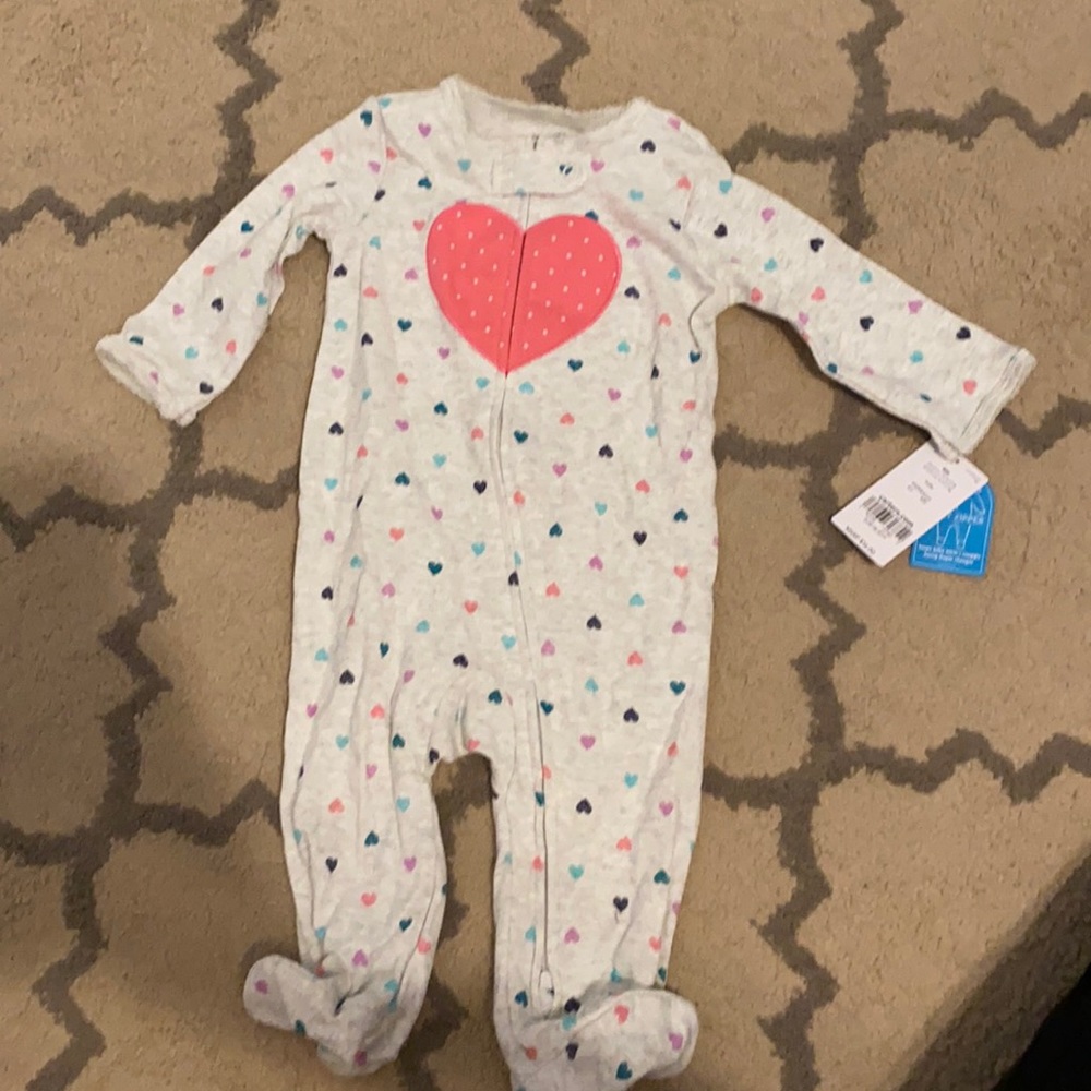NWT Carter’s footed onesie